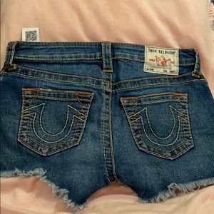 True religion shorts